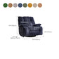 Contemporary Standard Recliner with Tufted Back in Microsuede/Chenille Clearhalo 'Chairs & Seating' 'furn' 'furn_recliners' 'Furniture' 'Living Room Furniture' 'Recliners' 7345117