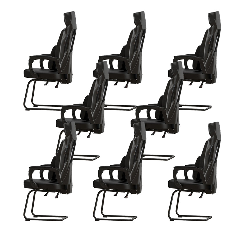 Silla de oficina de armas acolchada sin angustia silla de escritorio ergonómico