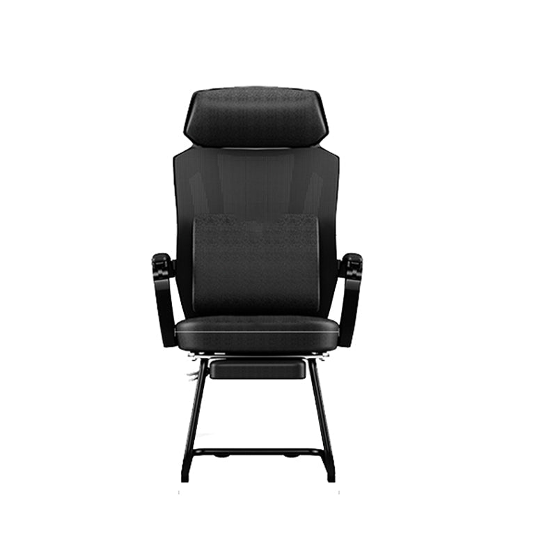 Silla de oficina de armas acolchada sin angustia silla de escritorio ergonómico