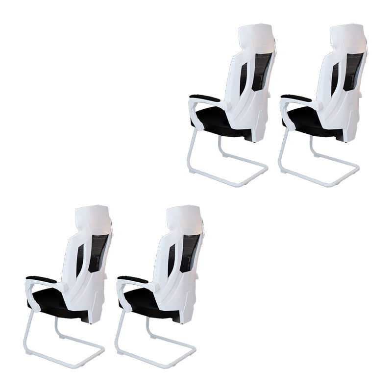 Silla de oficina de armas acolchada sin angustia silla de escritorio ergonómico