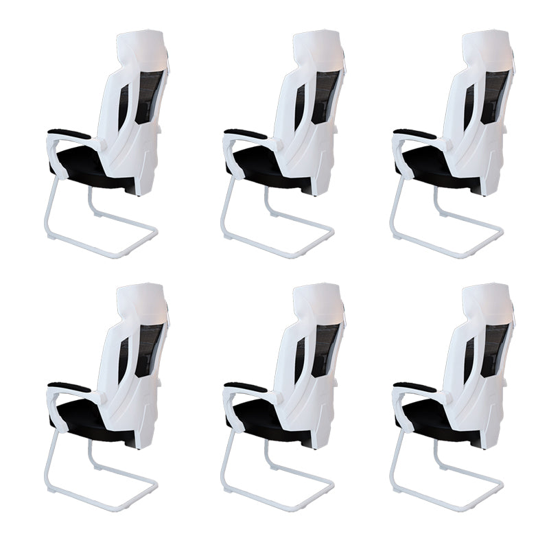 Silla de oficina de armas acolchada sin angustia silla de escritorio ergonómico