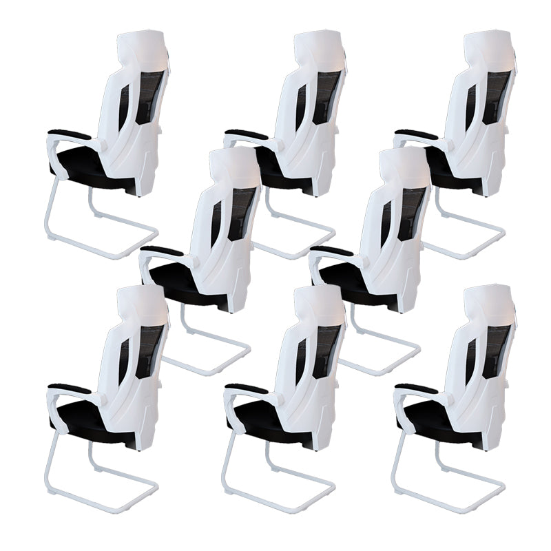 Silla de oficina de armas acolchada sin angustia silla de escritorio ergonómico