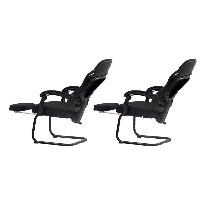 Silla de oficina de armas acolchada sin angustia silla de escritorio ergonómico