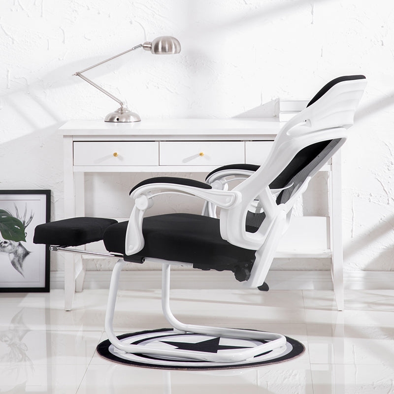 Silla de oficina de armas acolchada sin angustia silla de escritorio ergonómico