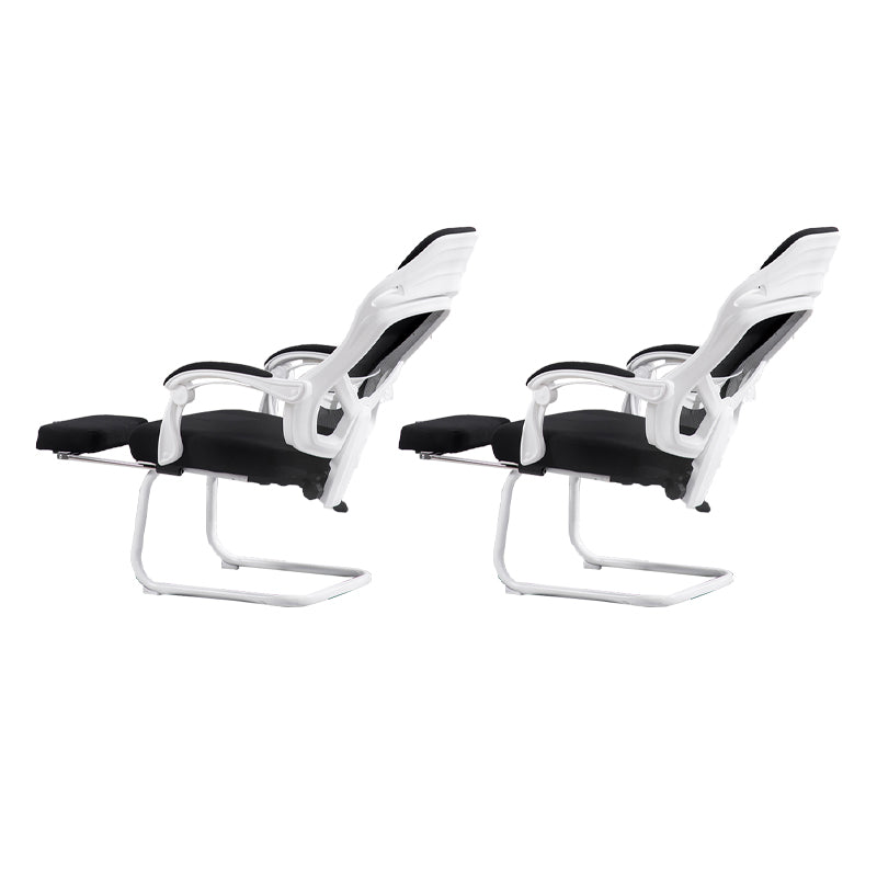 Silla de oficina de armas acolchada sin angustia silla de escritorio ergonómico