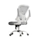 Removable Arms Chair Tilt Mechanism No Distressing Ergonomic Desk Chair with Wheels White-Gray 1 Piece Without Headrest Clearhalo 'furn' 'furn_office_chair' 'Furniture' 'Office Chairs' 'Office Furniture' 'office_chair' 7345218