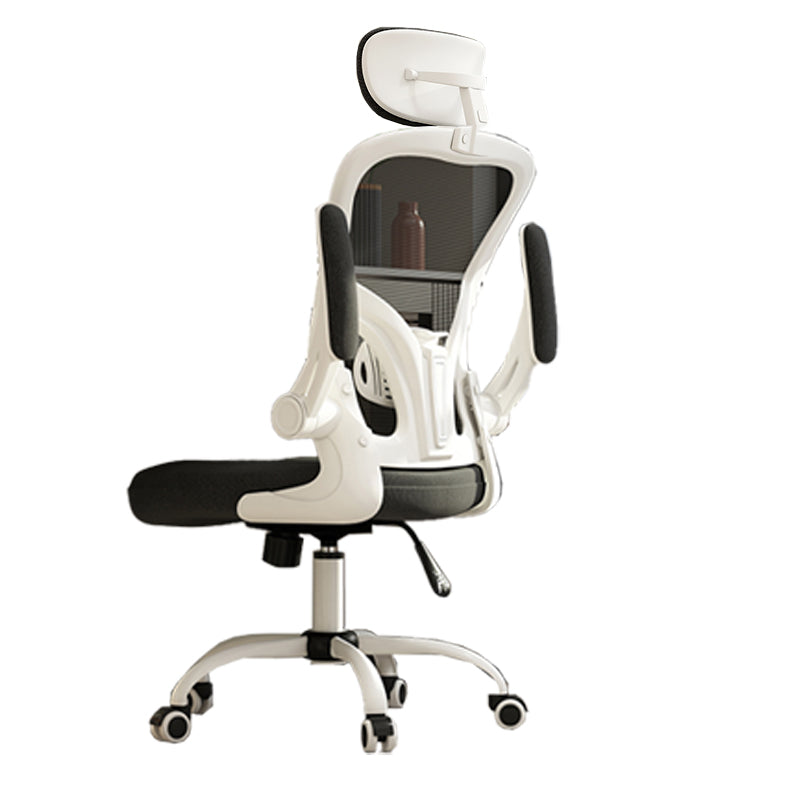 Removable Arms Chair Tilt Mechanism No Distressing Ergonomic Desk Chair with Wheels Clearhalo 'furn' 'furn_office_chair' 'Furniture' 'Office Chairs' 'Office Furniture' 'office_chair' 7345226