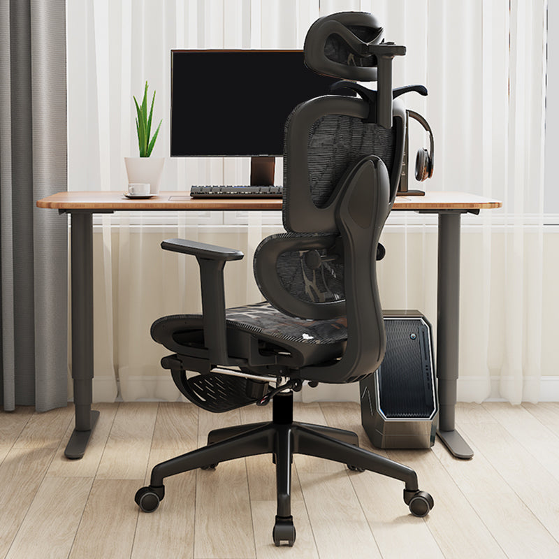 Mesh Ergonomic Adjustable Arms Office Chair High Back Home Task Chair Clearhalo 'furn' 'furn_office_chair' 'Furniture' 'Office Chairs' 'Office Furniture' 'office_chair' 7345254