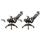Mesh Ergonomic Adjustable Arms Office Chair High Back Home Task Chair Black 2 Piece Set With Footrest Clearhalo 'furn' 'furn_office_chair' 'Furniture' 'Office Chairs' 'Office Furniture' 'office_chair' 7345262