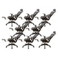 Mesh Ergonomic Adjustable Arms Office Chair High Back Home Task Chair Black 8 Piece Set With Footrest Clearhalo 'furn' 'furn_office_chair' 'Furniture' 'Office Chairs' 'Office Furniture' 'office_chair' 7345268