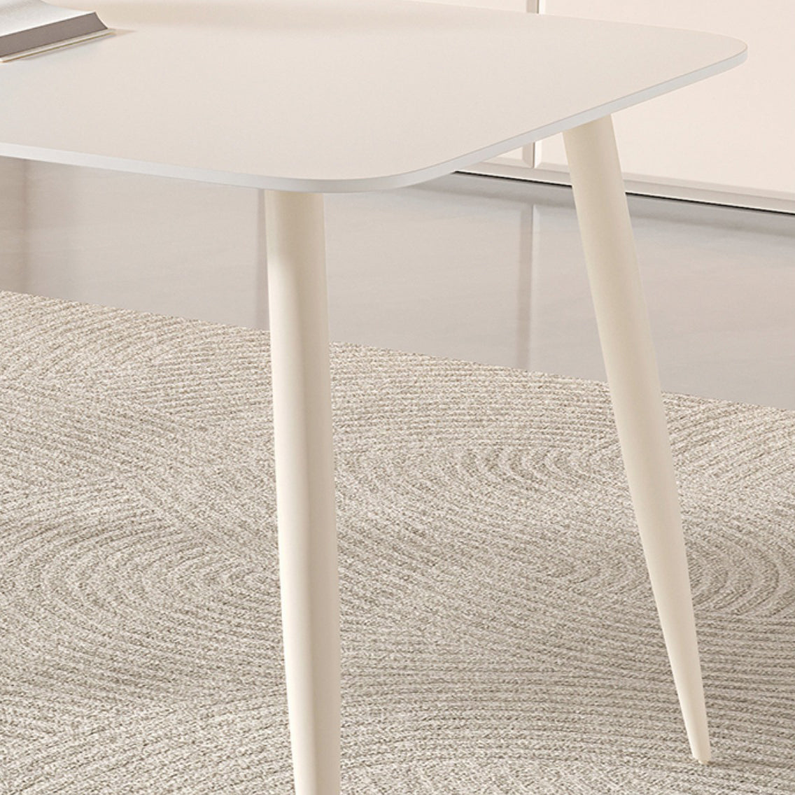 長方形1/2/5/7ピース家具焼けた石造りのダイニングセット