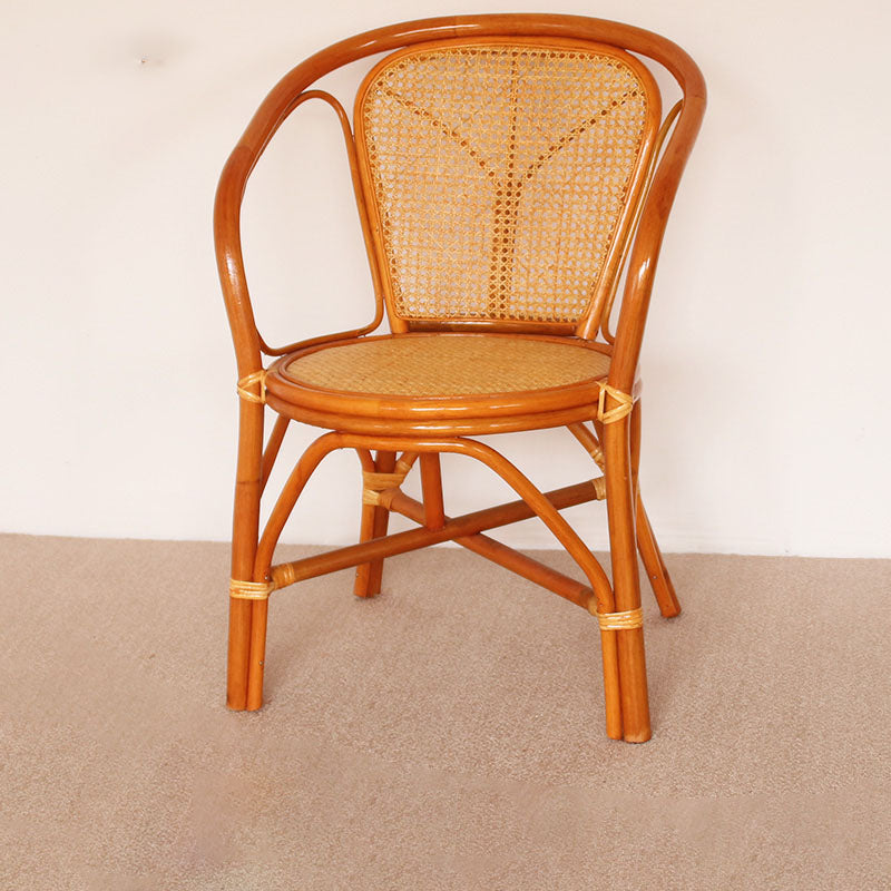 Traditionele keuken eetstoelen riet achterstoelen voor de eetkamer