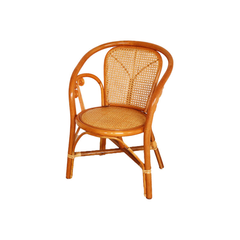 Traditionele keuken eetstoelen riet achterstoelen voor de eetkamer