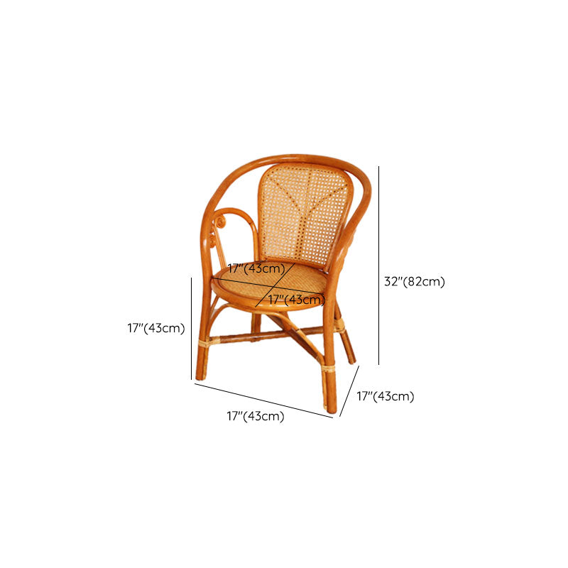 Traditionele keuken eetstoelen riet achterstoelen voor de eetkamer