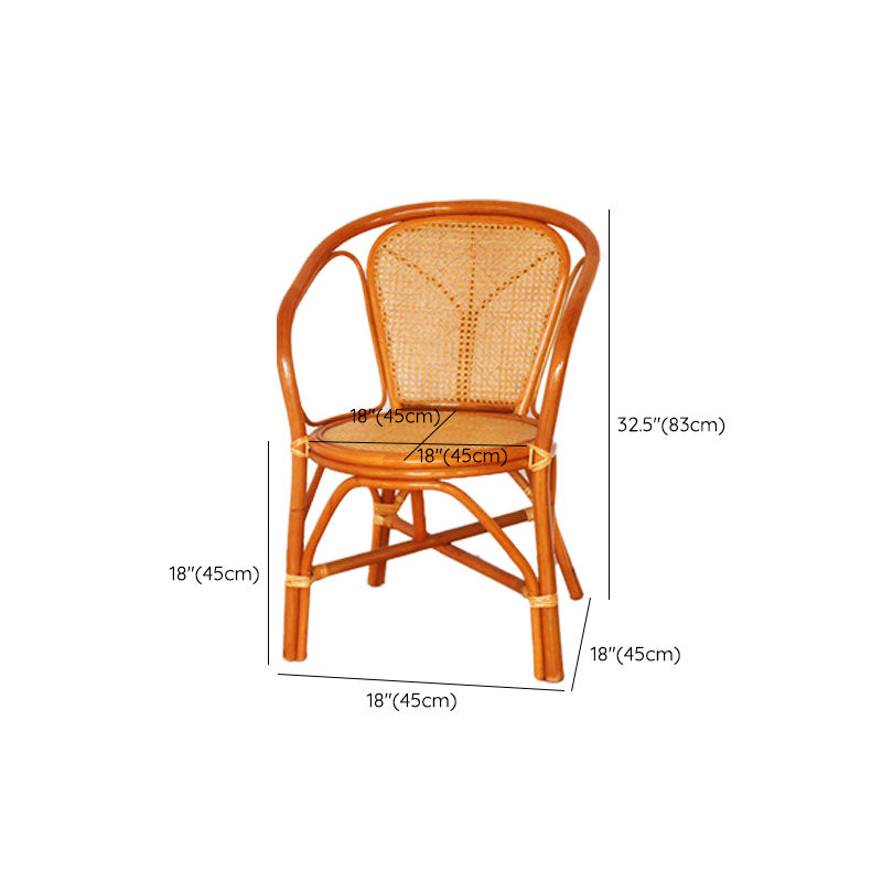 Traditionele keuken eetstoelen riet achterstoelen voor de eetkamer