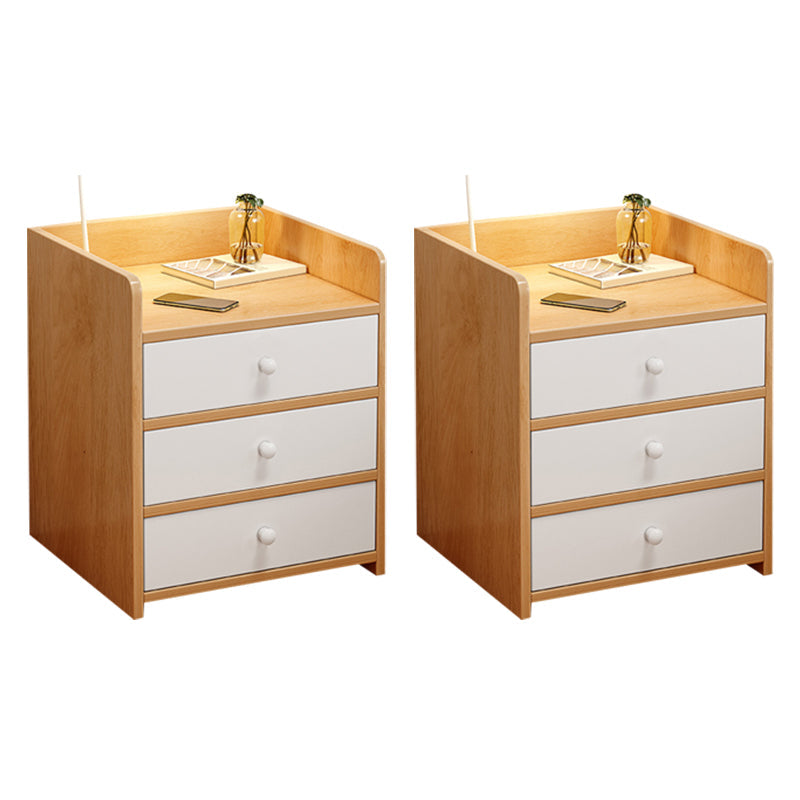 Moderna mesa de acento nocturno acabado antiguo de almacenamiento abierto gabinete de noche