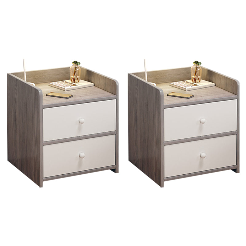 Moderna mesa de acento nocturno acabado antiguo de almacenamiento abierto gabinete de noche