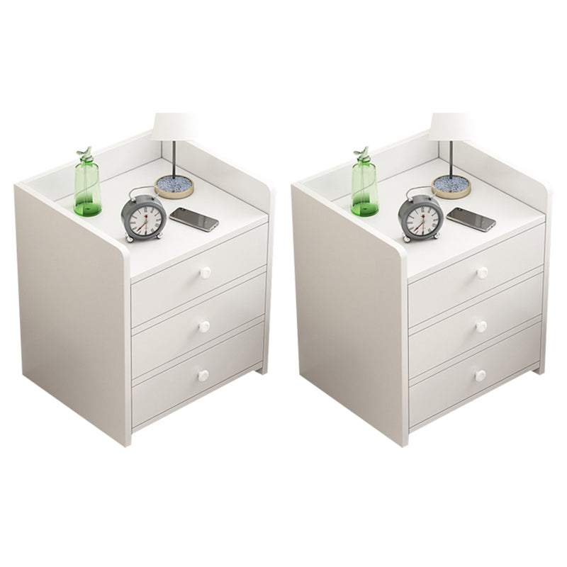 Moderna mesa de acento nocturno acabado antiguo de almacenamiento abierto gabinete de noche