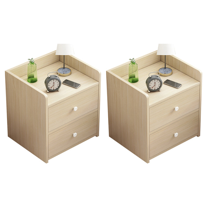 Moderna mesa de acento nocturno acabado antiguo de almacenamiento abierto gabinete de noche