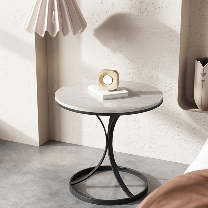 Comodino da tavolo da tavolo da notte glam con mensole per camera da letto