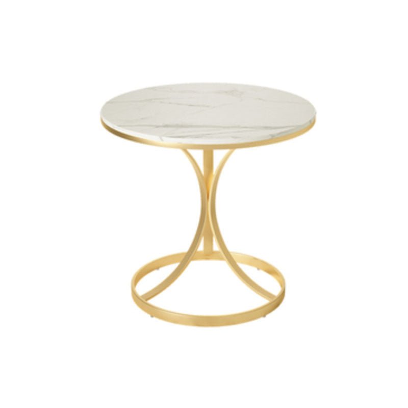 Comodino da tavolo da tavolo da notte glam con mensole per camera da letto