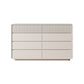 Modernismo tocador doble horizontal de madera con cajones 5/6/8 para el hogar