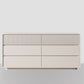 Modernismo tocador doble horizontal de madera con cajones 5/6/8 para el hogar