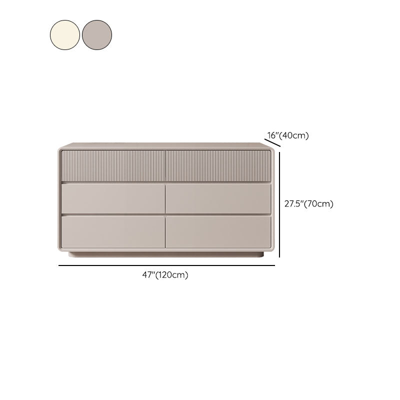 Modernismo tocador doble horizontal de madera con cajones 5/6/8 para el hogar