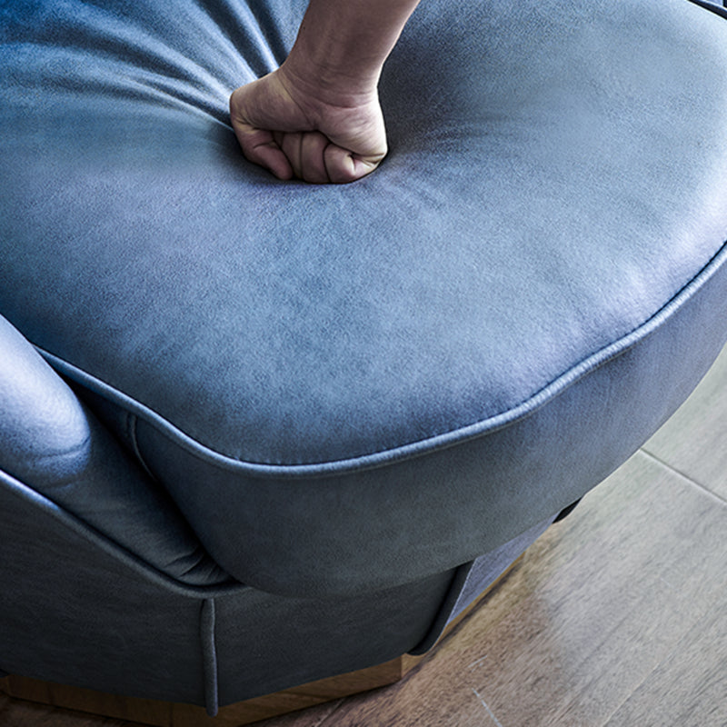 Sloped Arms Side Chair Arms Included Lounge Chair for Living Room Clearhalo 'Accent Chairs' 'accent_chairs' 'Chairs & Seating' 'furn' 'furn_accent_chairs' 'Furniture' 'Living Room Furniture' 7347559