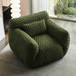 Polyester Twill Side Chair Arms Included Lounge Chair for Living Room Green Twill 1 Piece Clearhalo 'Accent Chairs' 'accent_chairs' 'Chairs & Seating' 'furn' 'furn_accent_chairs' 'Furniture' 'Living Room Furniture' 7347570
