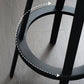 Modern Rotatable Backless Counter Stool Iron Cafe Bar Stool with Pedal Clearhalo 'Bar Furniture' 'Bar Stools' 'bar_stools' 'furn' 'furn_bar_stools' 'Furniture' 'Kitchen & Dining Furniture' 7347838