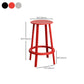 Modern Rotatable Backless Counter Stool Iron Cafe Bar Stool with Pedal Clearhalo 'Bar Furniture' 'Bar Stools' 'bar_stools' 'furn' 'furn_bar_stools' 'Furniture' 'Kitchen & Dining Furniture' 7347866