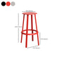 Modern Rotatable Backless Counter Stool Iron Cafe Bar Stool with Pedal Clearhalo 'Bar Furniture' 'Bar Stools' 'bar_stools' 'furn' 'furn_bar_stools' 'Furniture' 'Kitchen & Dining Furniture' 7347867