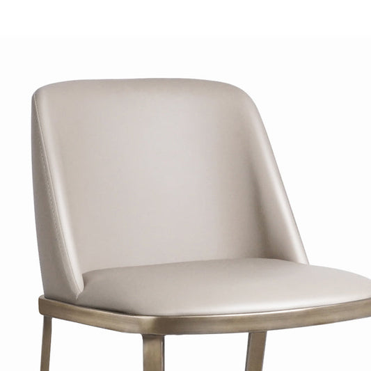 Glam Backrest Armless Counter Stool Iron Bar Stool with Cushion for Cafe Clearhalo 'Bar Furniture' 'Bar Stools' 'bar_stools' 'furn' 'furn_bar_stools' 'Furniture' 'Kitchen & Dining Furniture' 7347878