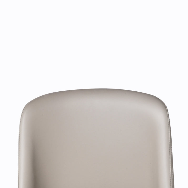 Glam Backrest Armless Counter Stool Iron Bar Stool with Cushion for Cafe Clearhalo 'Bar Furniture' 'Bar Stools' 'bar_stools' 'furn' 'furn_bar_stools' 'Furniture' 'Kitchen & Dining Furniture' 7347880