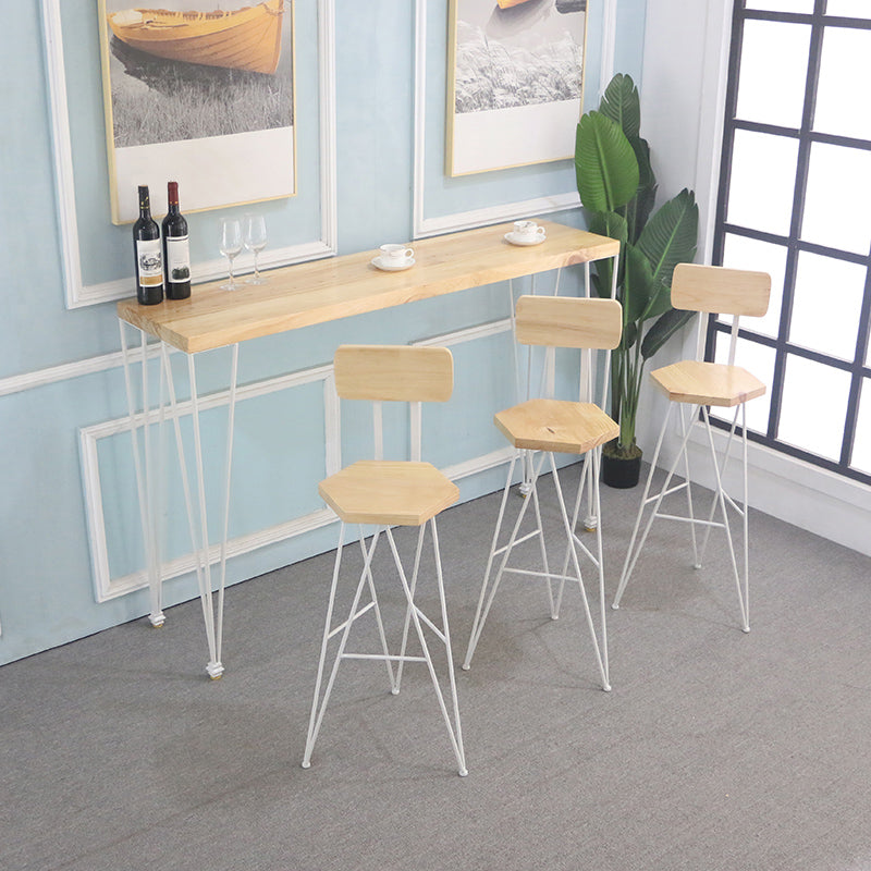 Moderne stijl bar eettafel rechthoekige bartafel voor keuken