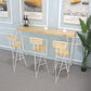 Moderne stijl bar eettafel rechthoekige bartafel voor keuken