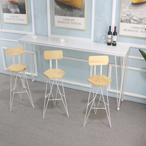 Moderne stijl bar eettafel rechthoekige bartafel voor keuken