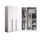Engineered Wood Wardrobe Cabinet Modern Style Soft Close Doors Wardrobe Closet