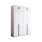 Engineered Wood Wardrobe Cabinet Modern Style Soft Close Doors Wardrobe Closet