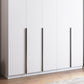 Engineered Wood Wardrobe Cabinet Modern Style Soft Close Doors Wardrobe Closet