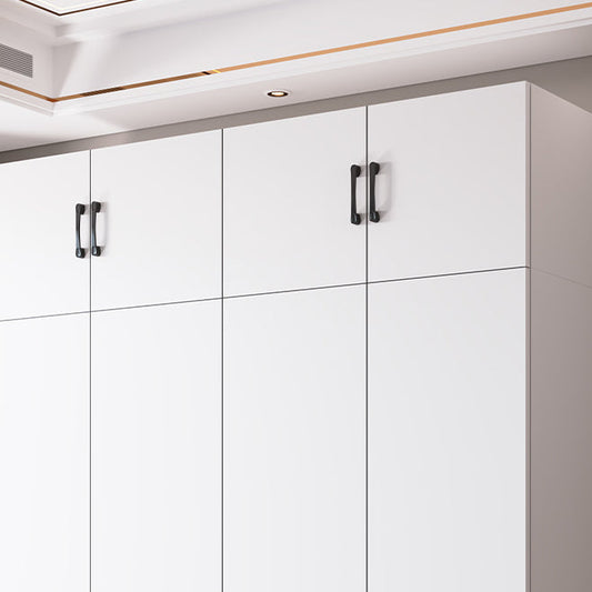 Engineered Wood Wardrobe Cabinet Modern Style Soft Close Doors Wardrobe Closet