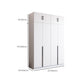 Engineered Wood Wardrobe Cabinet Modern Style Soft Close Doors Wardrobe Closet