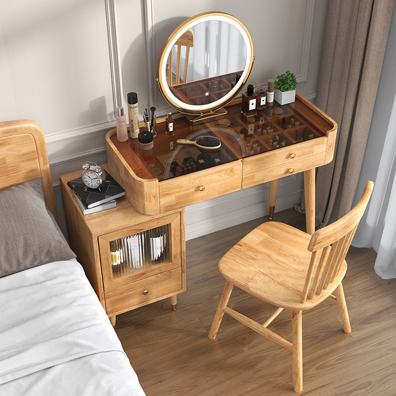 Cajos contemporáneos Costadores tocador de madera maciza