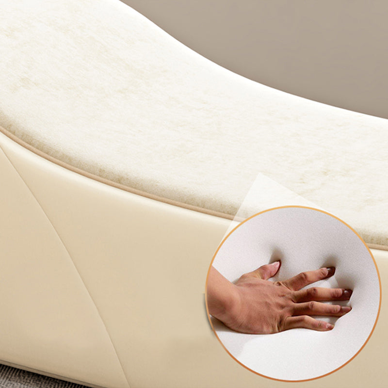 20 Inch Width Cushioned Seating Bench Modern Entryway and Bedroom Bench Clearhalo 'Benches' 'Chairs & Seating' 'furn' 'furn_benches' 'Furniture' 'Living Room Furniture' 7349372