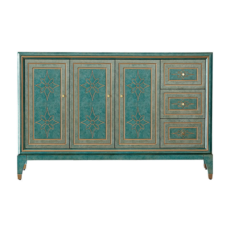 Glam 3 cassetti Sideboard Multi Porte Cuffet Cuffet con archiviazione