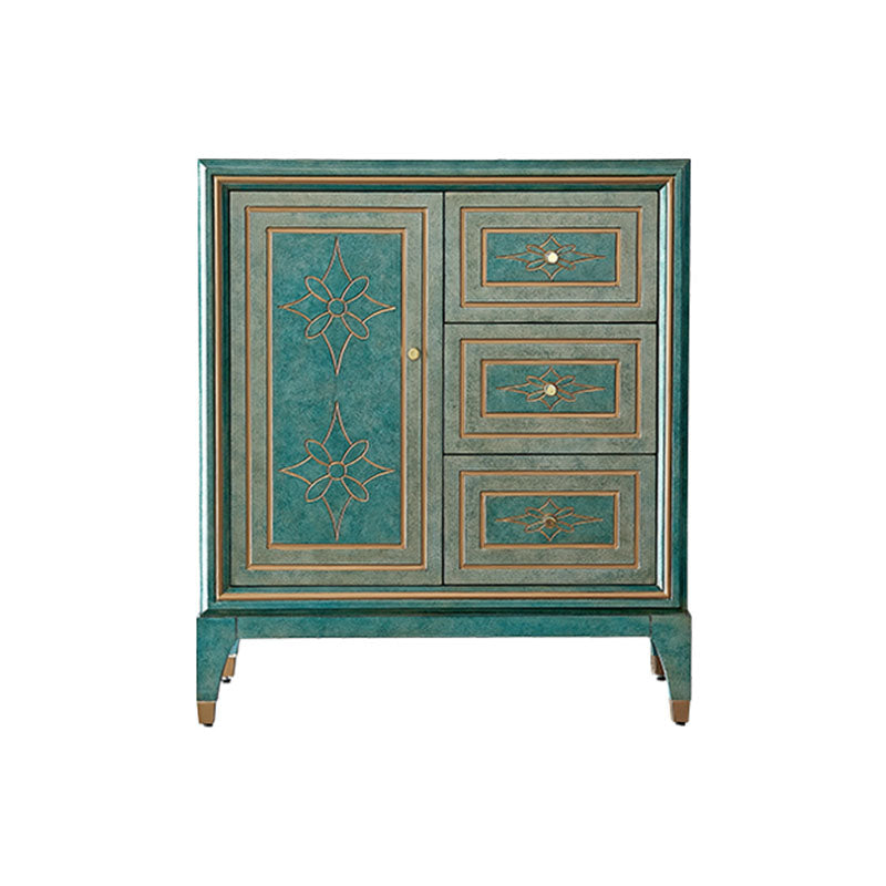 Glam 3 cassetti Sideboard Multi Porte Cuffet Cuffet con archiviazione