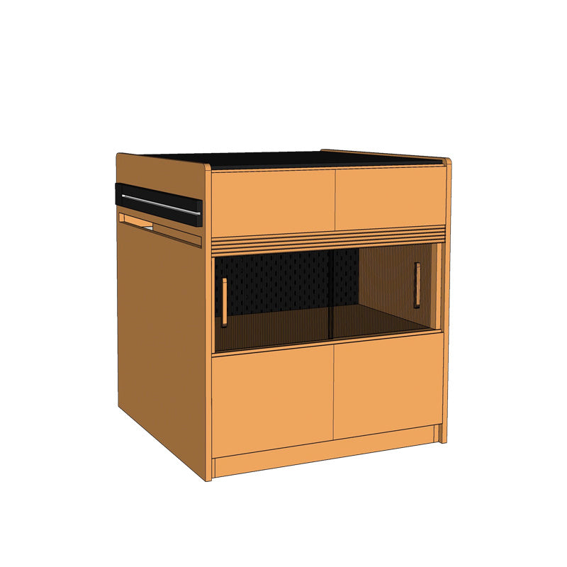 Cucina tavolo da pranzo dell'isola moderna tavolo da pranzo con cassetto