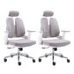 Arms Included Desk Chair Modern Adjustable Seat Height Swivel Chair with Wheels