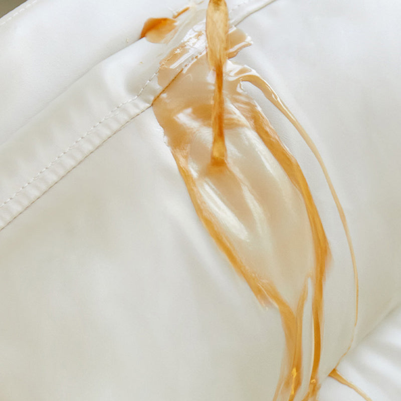 Silla de escritorio de brazos acolchados modernos silla de cuero para tareas de cuero para oficina